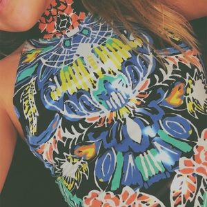 Free People Turtleneck thong bodysuit 💕